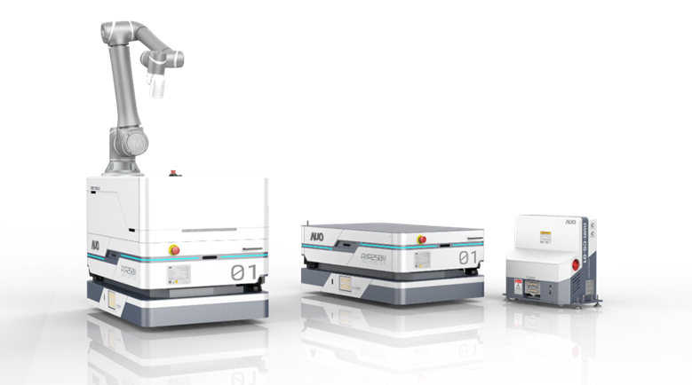 8868体育數位開發的自主式移動機器人（AMR250M），搭配全向輪並結合AI演算法、2D LiDAR、3D攝影機等技術，協助客戶實現產線全自動化